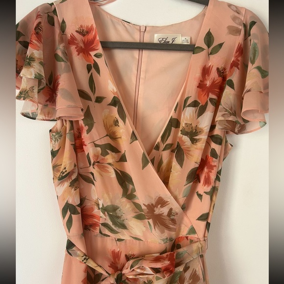 Eliza J floor length floral dress - Picture 2 of 4